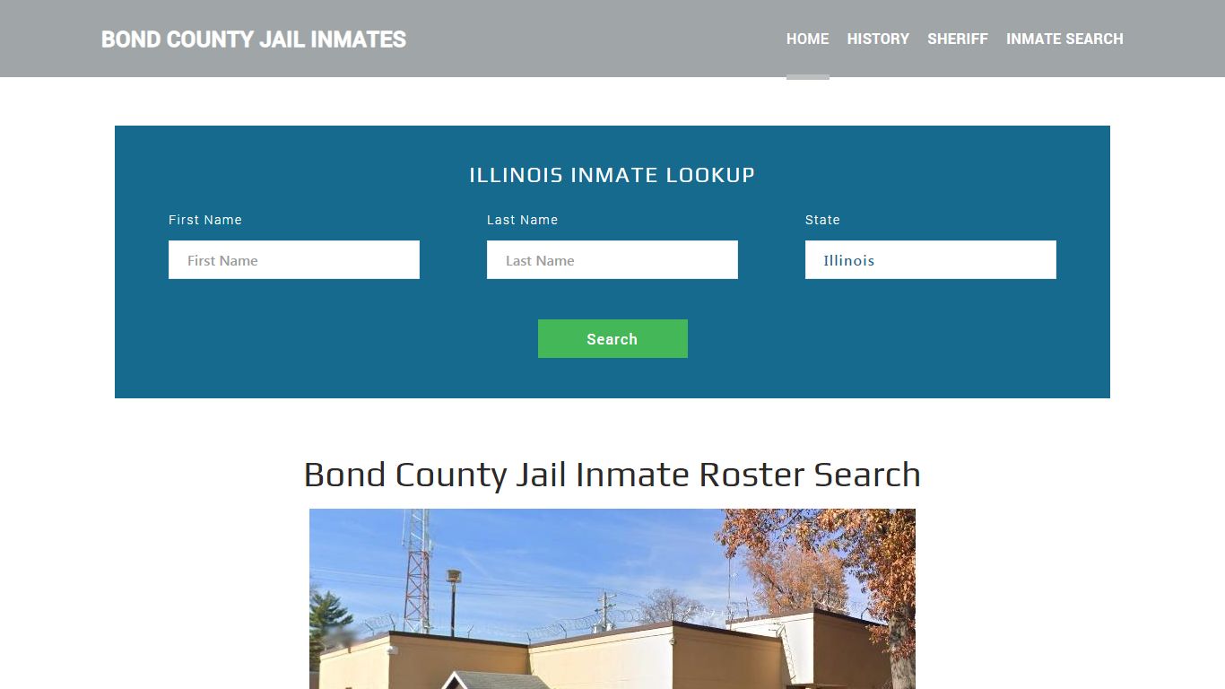 Bond County Jail Inmate Roster Lookup, Greenville, IL